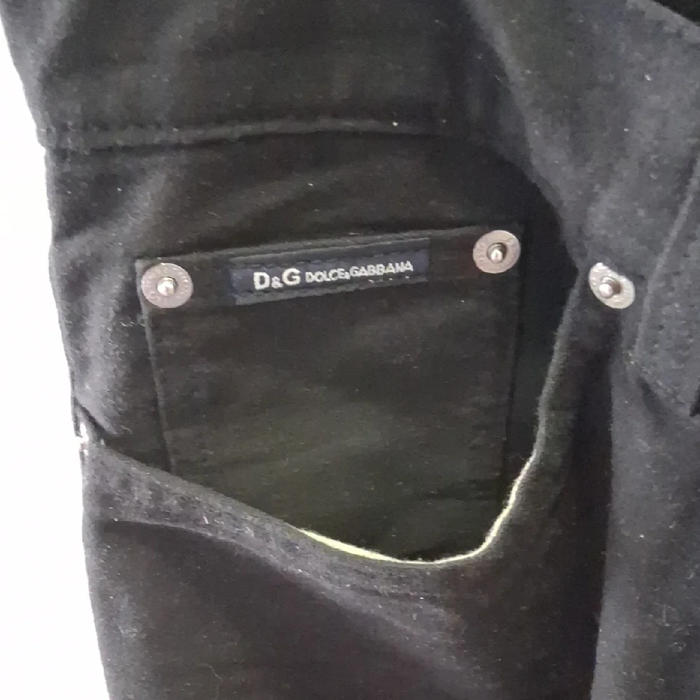 D&G Black Women's Cargo Jeans - Picture 3 of 11